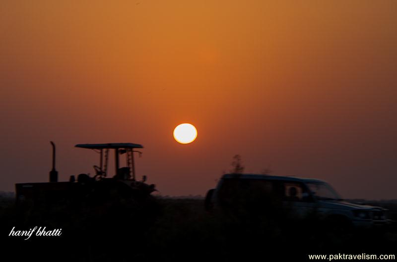 Beautiful Sunset in Sindh.