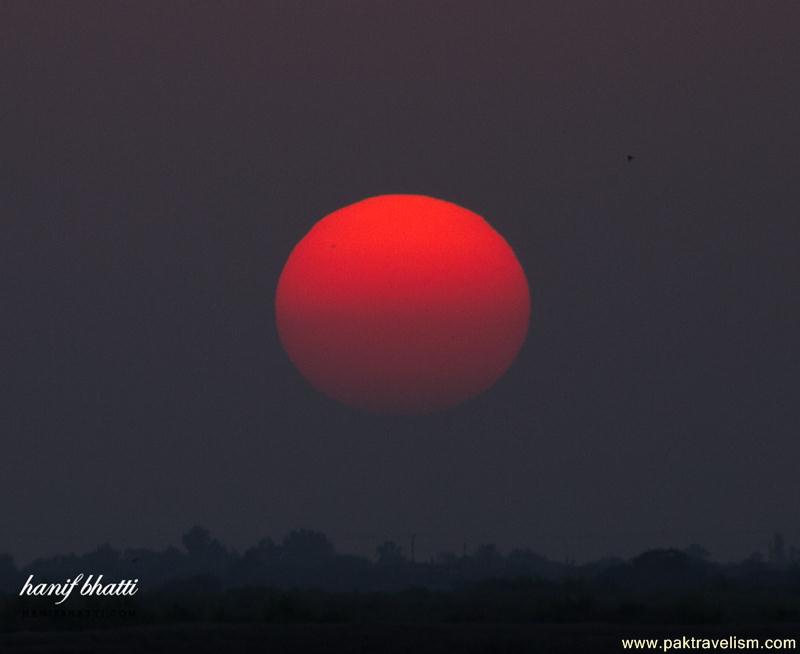 Beautiful Sunset in Sindh.