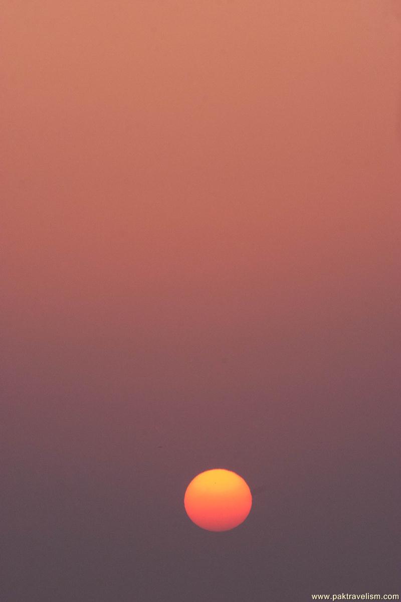 Sun Rise at Mirpur Sakro, Sindh