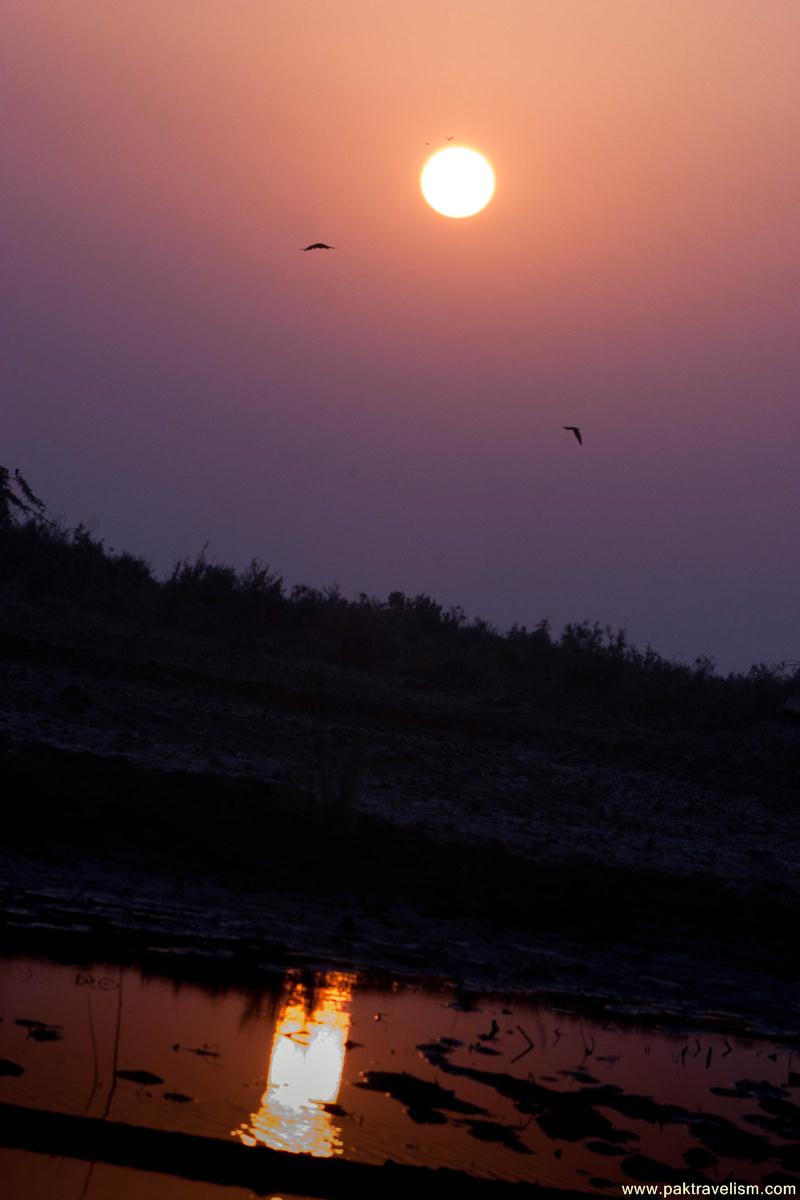 Sun Rise at Mirpur Sakro, Sindh