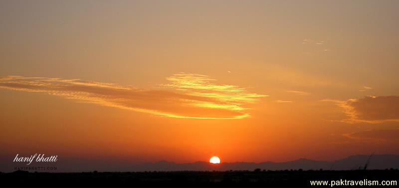 Sunset Balochistan.