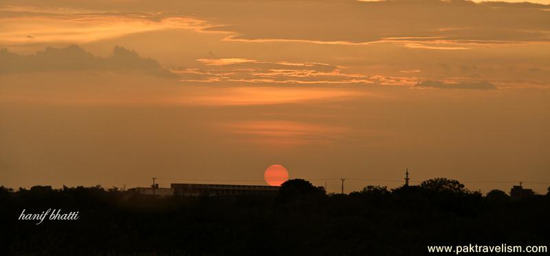 Sunset in Sindh