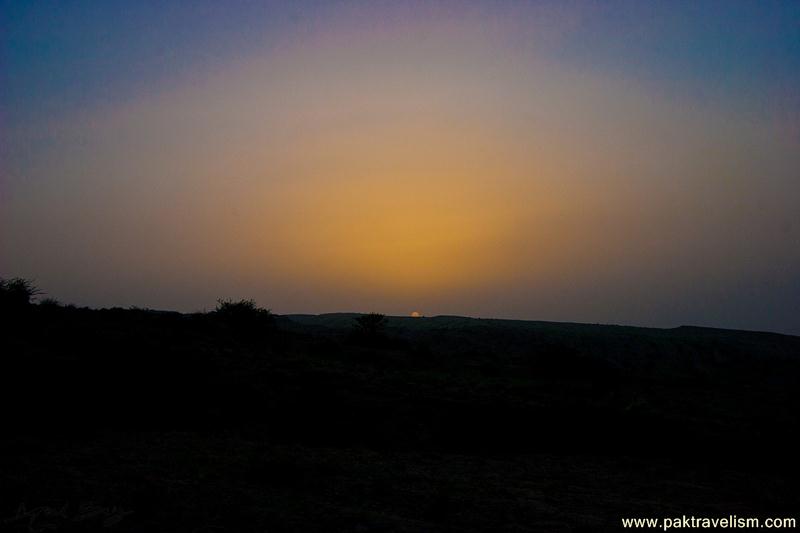 Sun Rise at Kirthar Mountains