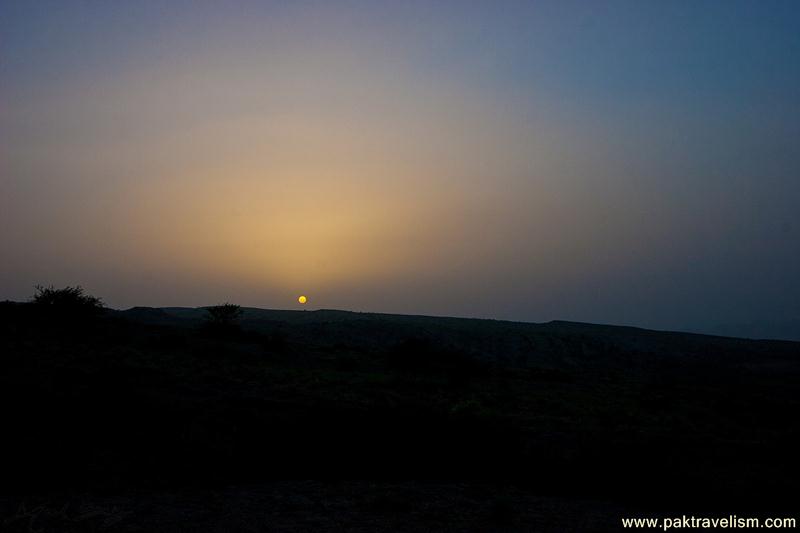 Sun Rise at Kirthar Mountains