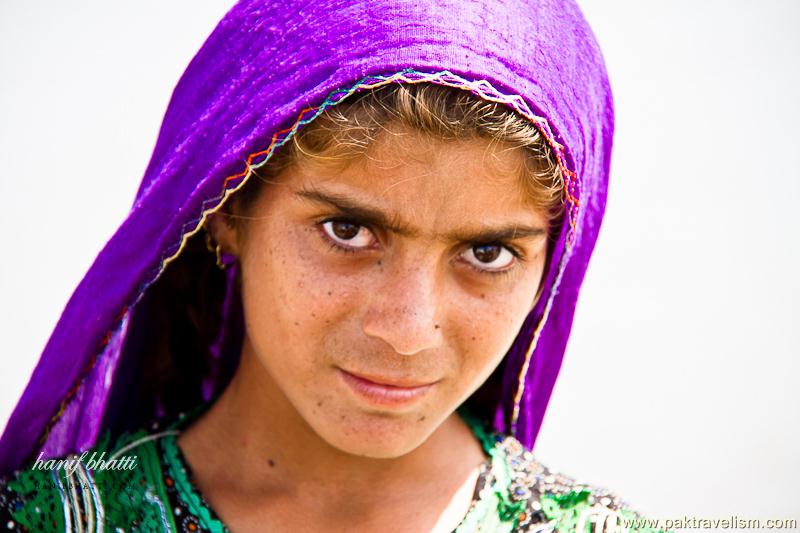 Girl in Sindh.