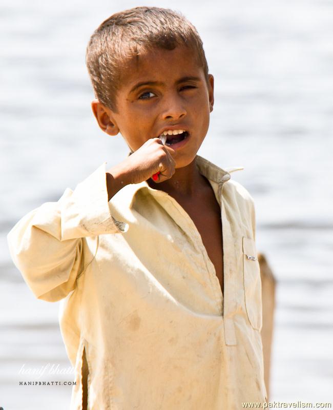 Boy in Sindh.