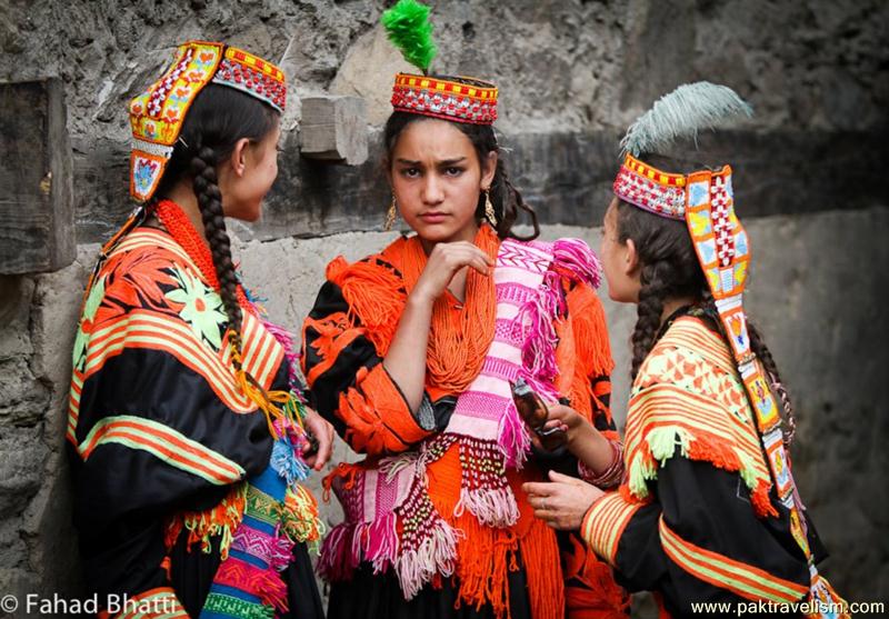 Kalashi Girls Chitral