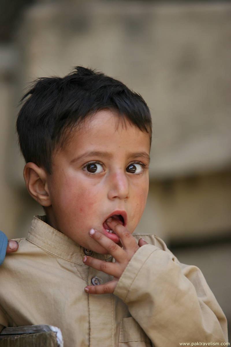 A kid in Neelum Valley