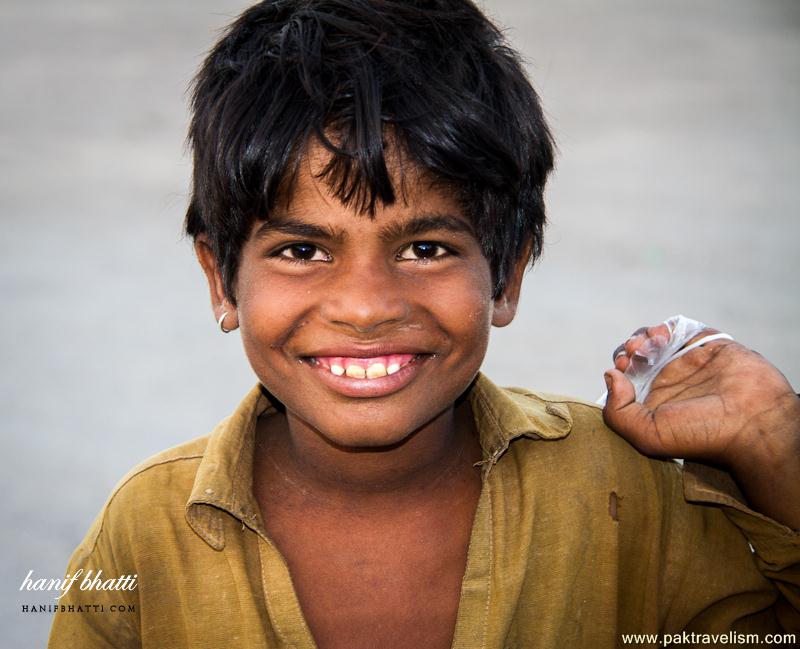 Kids at Kirthar National Park.