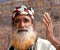 Faqir at Lal Qalandar Shrine, Sehwan